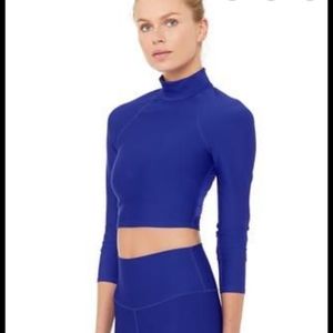 Archer Fitted Long Sleeve in Saphire